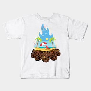 Beach Vibes Kids T-Shirt